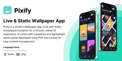 pixify live and static wallpaper android app