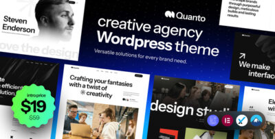 quanto creative agency wordpress theme