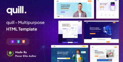 quill multipurpose html template