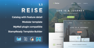 reise responsive email template