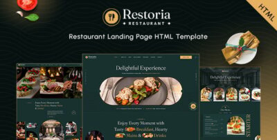restoria restaurant html template