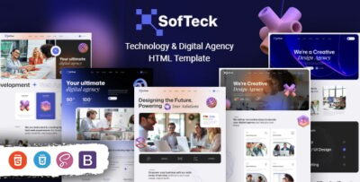 softeck technology digital agency html template