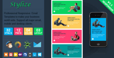 stylize stylish responsive email template
