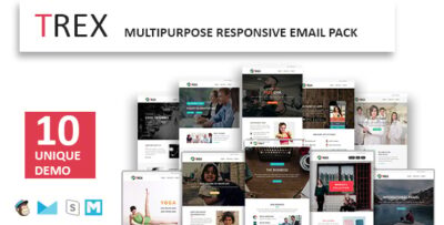 trex multipurpose responsive email pack