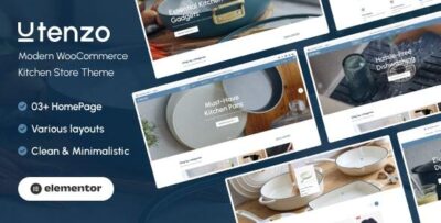 utenzo – modern woocommerce kitchen store theme