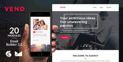 vend email template online emailbuilder 2.1