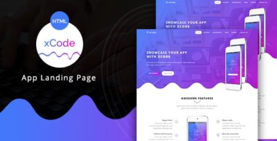 xcode app landing page