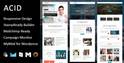 acid multipurpose responsive email template stampready builder