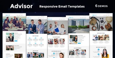 advisor responsive email template