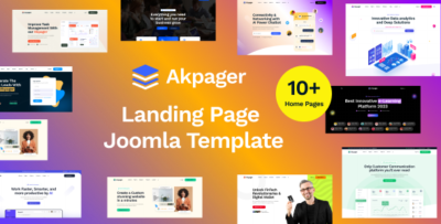 akpager joomla 5 multipurpose landing page template