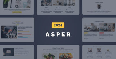 asper responsive email template 2024