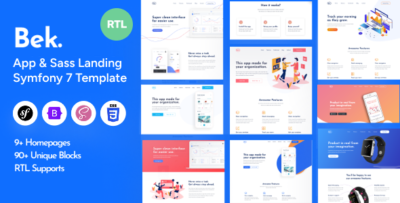 bek saas software symfony 7 template