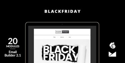 blackfriday email template online builder 2.1