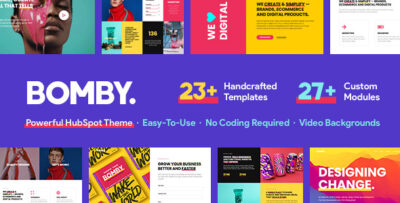 bomby creative multi purpose hubspot theme