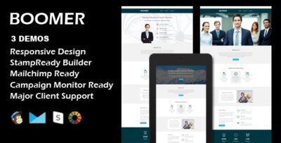 boomer multipurpose responsive email template