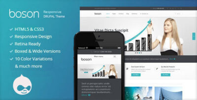 boson responsive multi purpose drupal theme