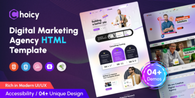 choicy digital marketing agency html template