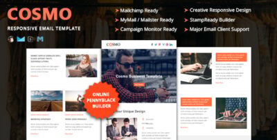 cosmo multipurpose responsive email template stampready builder