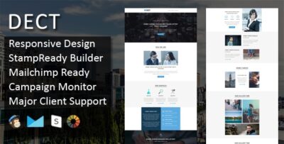 dect multipurpose responsive email template stampready online builder access