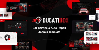 ducatibox car service auto repair joomla template 1