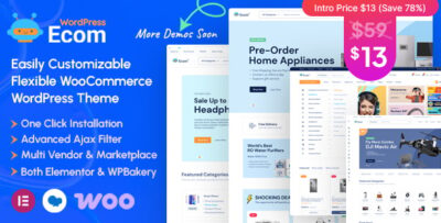 ecom multipurpose woocommerce wordpress theme