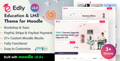 edly lms courses education moodle 5 theme