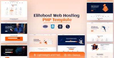 elitehost hosting php template