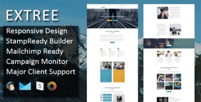 extree multipurpose responsive email template stampready builder