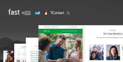 fast responsive e mail template online access
