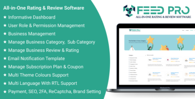 feedpro saas all in one rating review software
