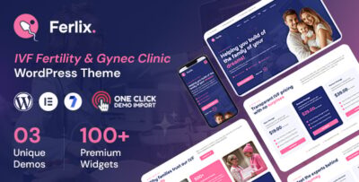ferlix ivf fertility clinic wordpress theme
