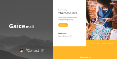 gaice mail responsive e mail template online access
