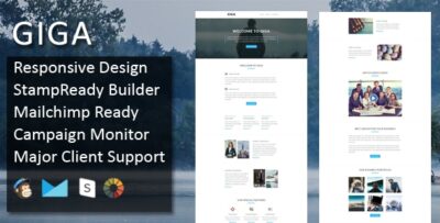giga multipurpose responsive email template stampready builder