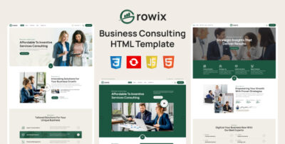 growix business consulting html template