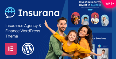 insurana insurance agency finance wordpress theme