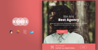 komes multipurpose responsive email template stampready builder