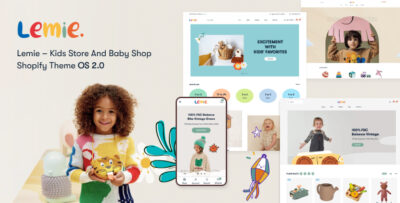 lemie – kids store and baby shop shopify theme os 2.0