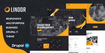 linoor responsive multipurpose business drupal 11 theme