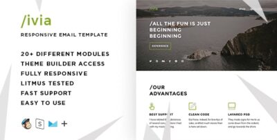livia – responsive html email stampready mailchimp campaignmonitor compatible files