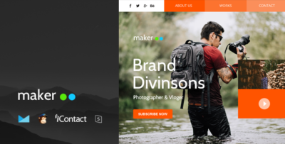 maker mail responsive e mail template online access