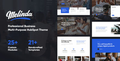 melinda multi purpose hubspot theme