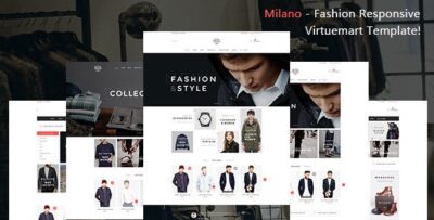 milano fashion responsive virtuemart template