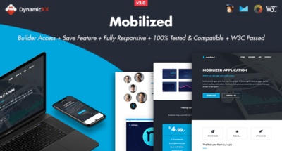 mobilized responsive email online template builder