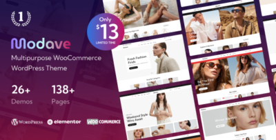 modave multipurpose woocommerce wordpress theme