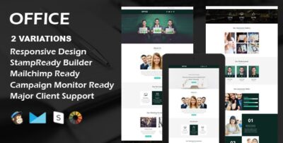 office multipurpose responsive email template