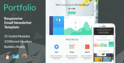 portfolio multipurpose responsive email template