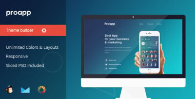 proapp responsive notification email templates