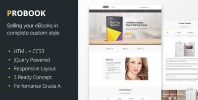 probook book author landing page