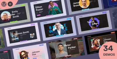 procv cv resume personal portfolio wordpress theme
