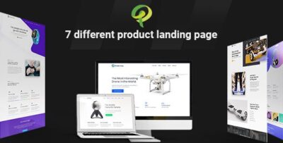 prohub multipurpose corporate product landing page html5 template